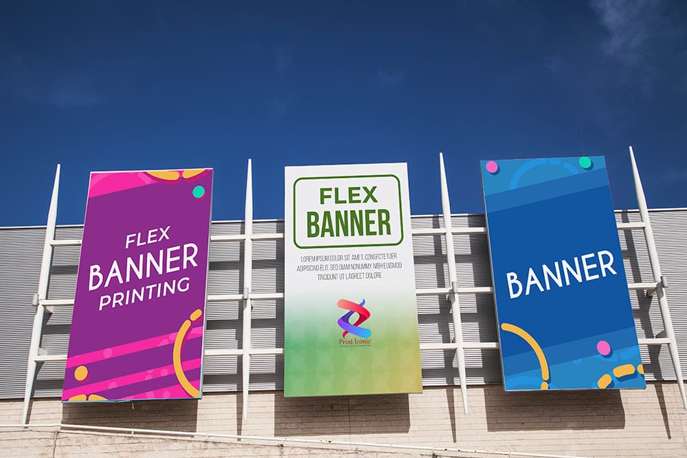 Black-back / Flex Banner design 1